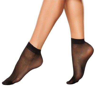 Жіночі поліамідні шкарпетки 20 den ТМ NOVA Light чорні-0 (4823116902794) В00304152 фото