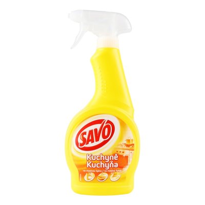 Спрей для чищення кухні Savo проти жиру 500 мл (8710908101236) В00297124 фото