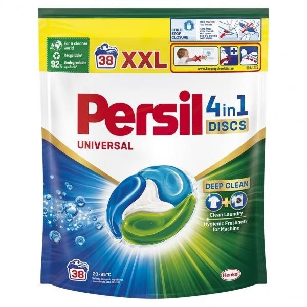 Капсулы для стирки Persil Discs Universal 38 шт (9000101566529) В00302146 фото