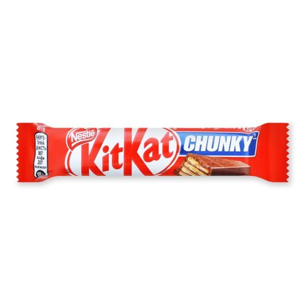 Батончик Kit Kat в молочном шоколаде Chunky 40г (3800020417577) 000073665 фото