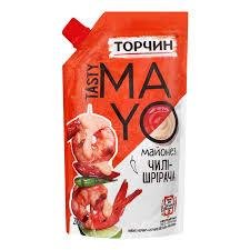 Майонез Торчин Tasty Mayo чилі-шрірача 200 г (7613039760468) 000063027 фото