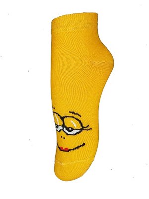 Шкарпетки жіночі ТМ Nova модель Smile, жовті, р.23-25 (4823113600334) В00138622 фото