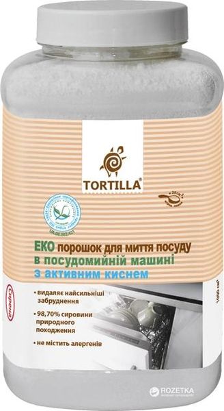 Порошок для мытья посуды в посудомоечной машине Tortilla 1000 г (4820178061032) В00149649 фото