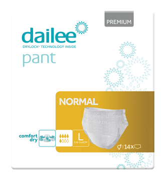 Подгузники-трусики Dailee Pant Premium Normal L 14 шт (8595611625633) В00300425 фото