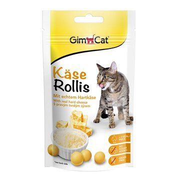 Лакомство GimCat для кошек таблетки с комплексом витаминов творожные 40 г (4002064418728) S1111142195 фото