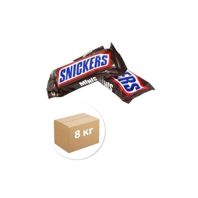 Цукерки Snickers Minisі 8 кг (5000159559294) 000078531 фото