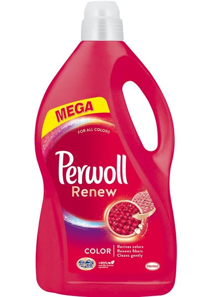 Гель для стирки Perwoll Renew Color для цветных вещей 3.74 л (9000101576375) В00300330 фото