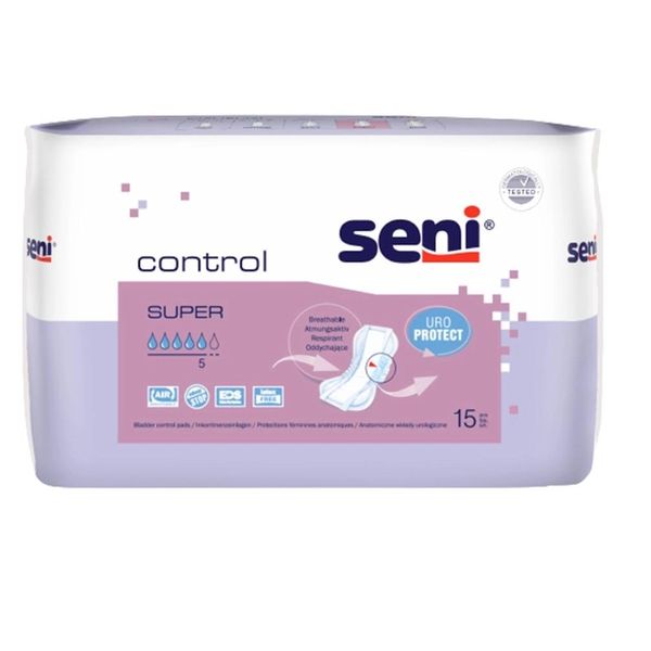 Прокладки урологические Seni Control Super 15 шт (5900516693961) В00309466 фото