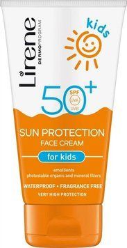 Крем Lirene захист від сонця kids SPF 50 50 мл (5900717315334) В00334192 фото