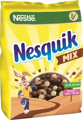 Готовий сухий сніданок Nesquik Mix 375 г (5900020042835) 000077652 фото