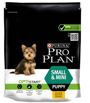 Сухий корм PRO PLAN Small & Mini Puppy для цуценят дрібних порід комплекс, з куркою 700 г (7613035118744) 000029925 фото