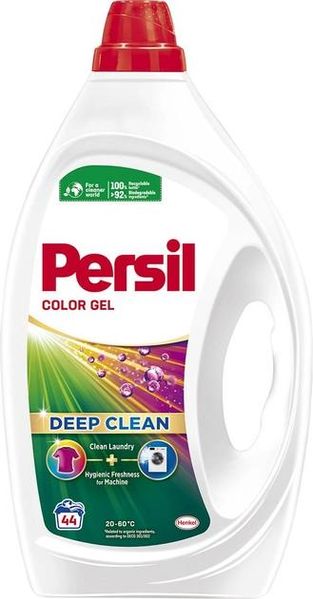 Гель для прання Persil Color Gel Deep Clean 4 цикли прання 1.98 л (9000101568363) В00312909 фото