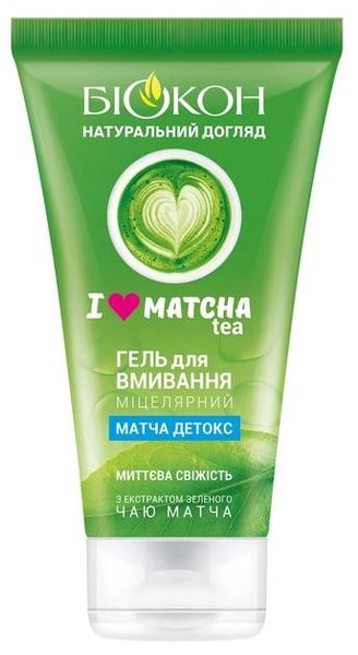 Гель для умывания Биокон мицеллярный I love matcha tea 165 мл (4823110301081) В00287885 фото