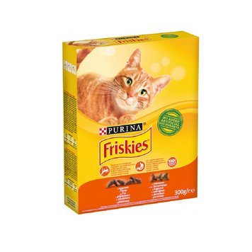 Сухой корм Purina Friskies для кошек с курицей и овощами 300 г.(7613031868247) 000071548 фото