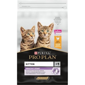 Сухой корм Pro Plan Original Kitten для котят с курицей 10 кг (7613036505307) 000076740 фото