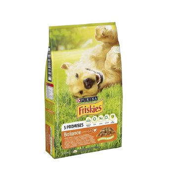 Сухой полнорационный корм для взрослых собак Purina Friskies с курицей и овощами 10 кг. (7613031395491) 000074546 фото