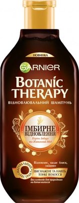Шампунь Garnier Botanic Therapy Имбирное восстановление для истощенных и тонких волос 400 мл (3600542310512) В00097740 фото