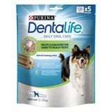 Ласощі Purina Dentalife Medium для підтримки здоров'я порожнини рота дорослих собак середніх порід 115 г (8445291615144) 000083793 фото