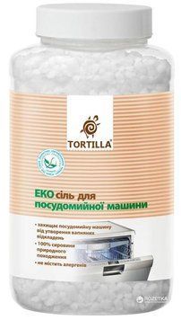 Еко сіль для посудомийної машини Tortilla 1000 г (4820178061063) В00147219 фото