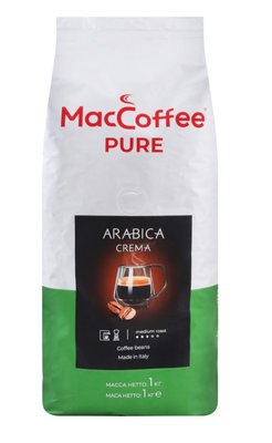 Кава натуральна смажена мелена MacCoffee Pure Arabica Crema 250 г (8887290146159) 000071742 фото