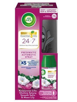 Автоматичний освіжувач повітря Air Wick Freshmatic Ніжність шовку та Лілії 250 мл. (5900627076196) В00332440 фото