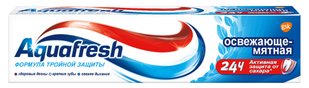 Зубна паста Aquafresh освіжаюча-м'ятна, сімейна 100 мл (5901208700257) В00283792 фото