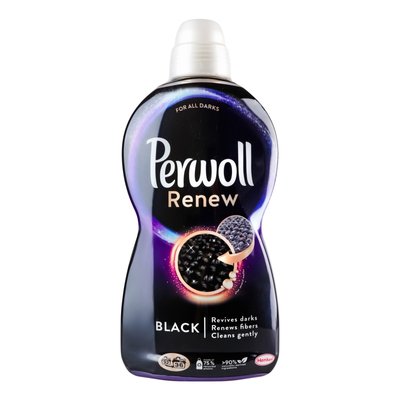 Гель для прання Perwoll Renew Black для темних та чорних речей 1.98 л (9000101576740) В00300701 фото