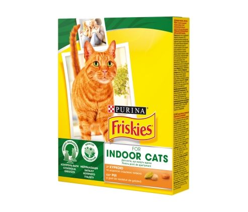 Сухой корм Purina Friskies Indoor для кошек 270 гр (7613035351820) 000071521 фото