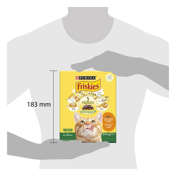 Сухой корм Purina Friskies Indoor для кошек 270 гр (7613035351820) 000071521 фото