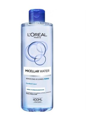 Мицеллярная вода L'Oreal Paris Skin Expert для нормальной и комбинированной кожи 400 мл (3600523329830) В00300020 фото