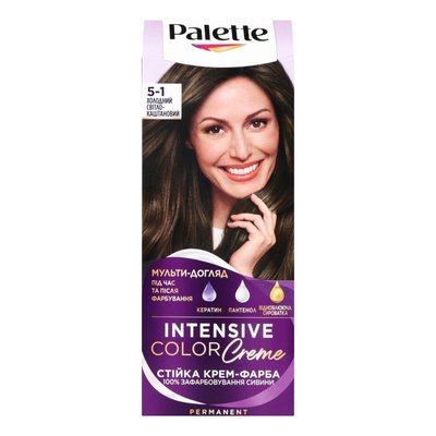 Фарба для волосся Palette 5-1 Холодний світло-каштановий 110 мл (9000101704174) В00301923 фото