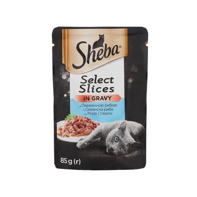 Влажный корм для кошек Sheba Selection in Sauce с тунцем в соусе 85 г. (4770608257187) 000062623 фото