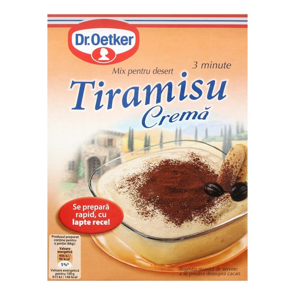 Десерт Dr.Oetker Со вкусом тирамиса 60 г (5941132021066) 000027913 фото