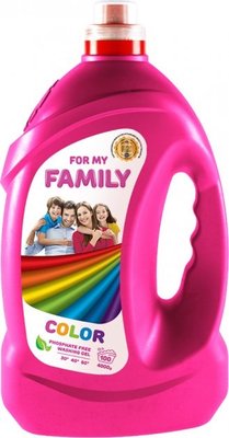Гель для прання Family для кольорових речей 4 л (4260637720191) В00281789 фото