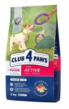 Сухий корм Club 4 Paws Premium для собак для малих активних порід з куркою 5 кг (4820215367998) 000080618 фото