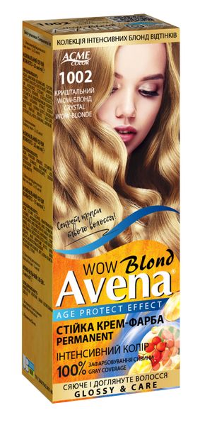 Крем-фарба Acme Avena Blond Color №1002 Криштальний WOW-блонд (4823115502520) В00316599 фото