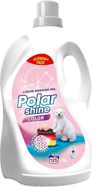 Гель для прання Polar Shine Color 5 л (4823069707422) В00303216 фото