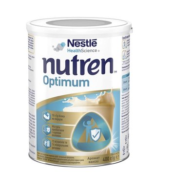 Ентеральне харчування Nestle Nutren Optimum Нутрен Оптімум 400 г (7613032861865) В00305998 фото