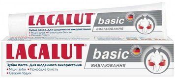 Зубна паста Lacalut basic Відбілювання 75 мл (4016369961612) В00295986 фото