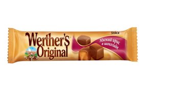 Конфета Ирис Werther`s Original молочный шоколад 45г (40144115) 000071660 фото