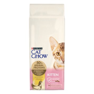 Сухой корм Purina Cat Chow Adult для котят с курицей 15 кг ( 5997204514028) 000030040 фото