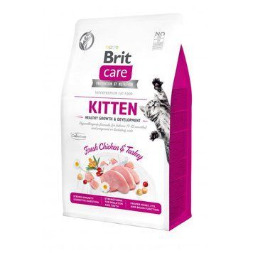 Корм сухой Brit Care Cat Grain Free Kitten Healthy Growth and Development для котят для здорового роста и развития 400 г (8595602540686) S1111162350 фото