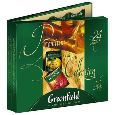 Набір пакетованого чаю Greenfield Selected tea Collection 12 видів 60 шт (4823096808925) 000071609 фото
