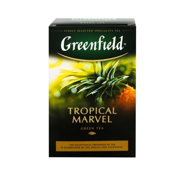Чай зелений Greenfield Tropical Marvel листовий 100 г ( 4823096802244) 000028952 фото