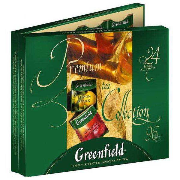 Набір чаю Greenfield Selected tea Collection пакетований 12 видів 60 шт (4823096808919) 000071609 фото