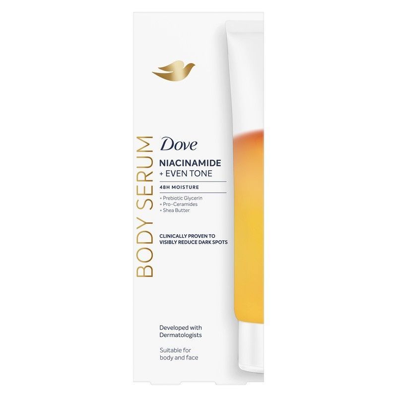 Осветительная сыворотка для тела Dove Body Serum Niacinamide + Even Tone С ниацинамидом для ровного тона кожи 200 мл (8720181804717) В00350398 фото