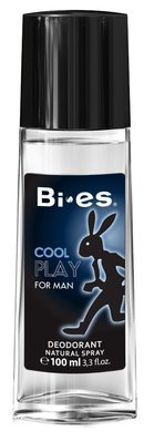 Парфумований дезодорант у склі для чоловіків Bi-es Кул Плей 100 мл.(5905009047795) 000075760 фото