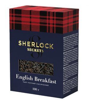 Чай чорний Sherlock Secrets English Breakfast Листовий 100 г (4823118600902) 000084280 фото