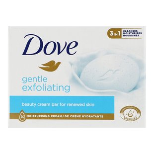 Крем-мило Dove Gentle Exfoliating 90 г (8720182258830) В00310305 фото