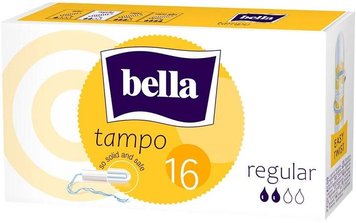 Гігієнічні тампони Bella Tampo Premium Comfort Regular 16 шт. (5900516320300) В00189560 фото